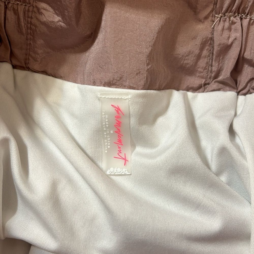 Free People The Way Home Short Pink Athletic Running Moonlight Mauve Size Medium - Picture 7 of 7